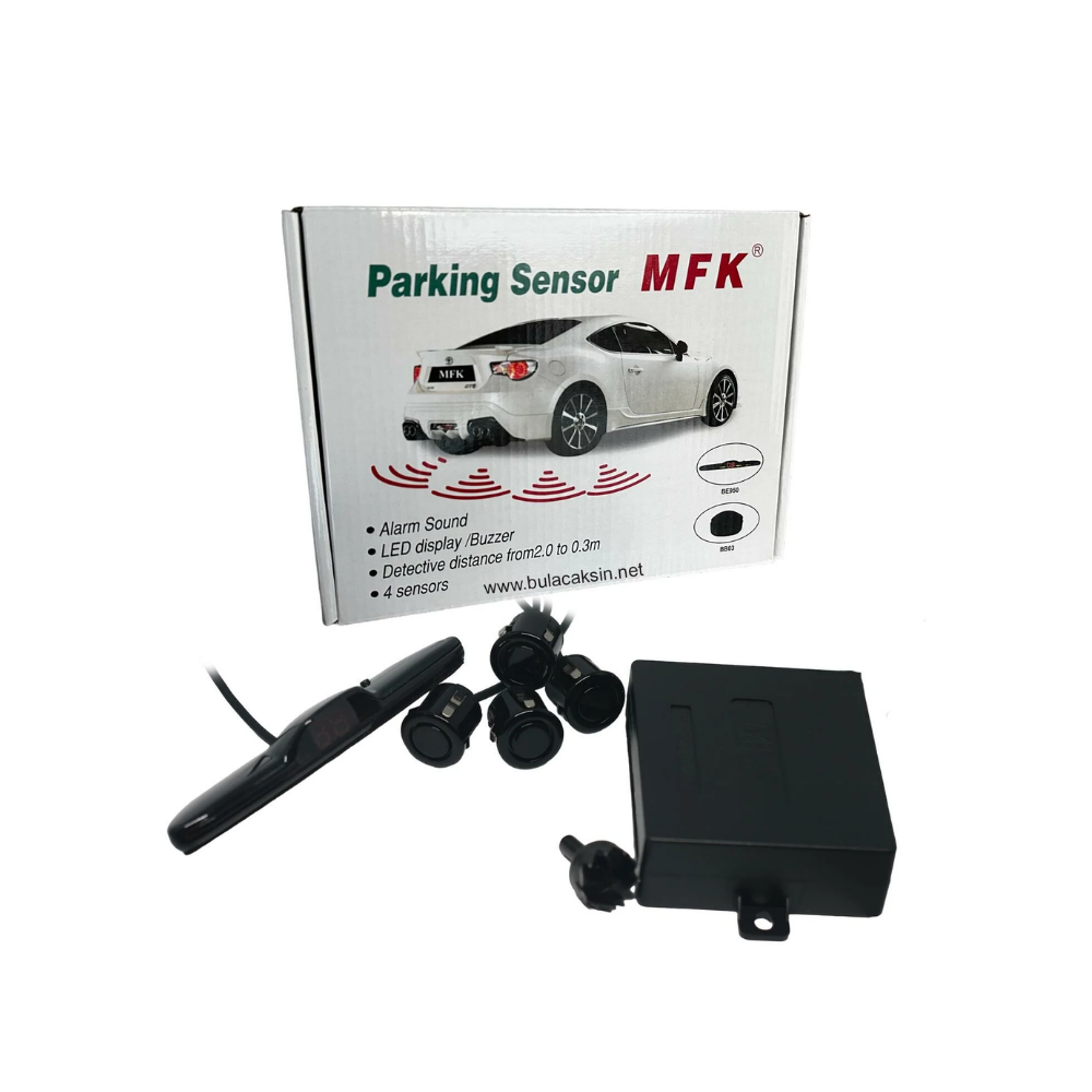 Mfk Park Sensörü Be950 Ses İkazlı Ekranlı Siyah Sensör