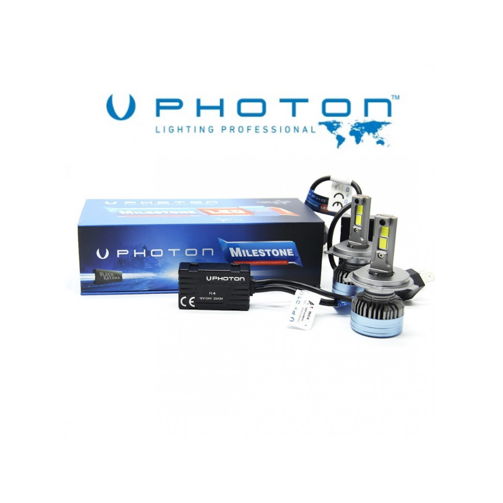 H4 Led Xenon Photon Mılestone Black Katana Oto Ampulü
