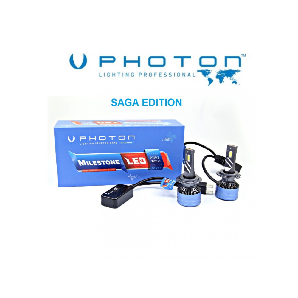 H7 Led Xenon Photon Mılestone Saga Edıtıon Oto Ampulü